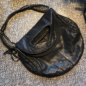 Lucky brand black leather purse
